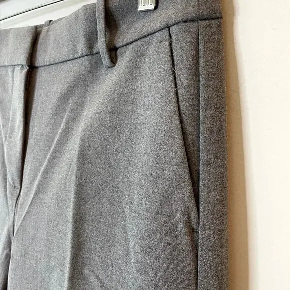 J.Crew Factory Slim Fit Full Length Trouser Pant Office CB286 Heathered Grey 10 - Picture 4 of 14